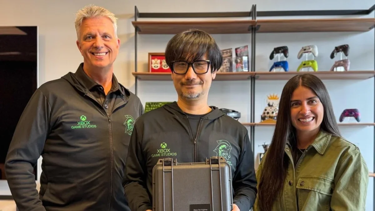 Hideo Kojima agradece Microsoft pessoalmente no TGS 2026 por assumir Physint e manter projeto vivo