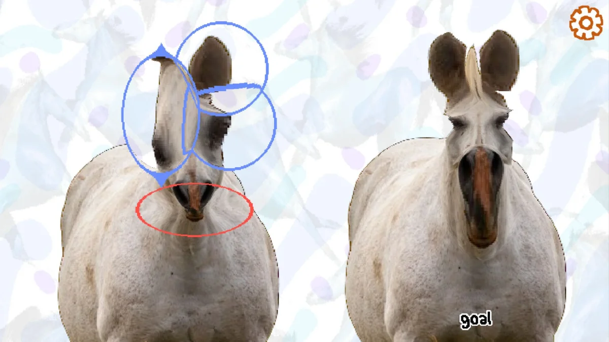 Horse Magnifier é o novo jogo de quebra-cabeça que está fazendo sucesso no Steam