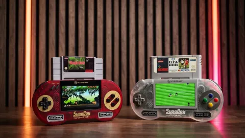 Hyperkin lança dois novos portáteis Super Nintendo: SupaBoy Crismon e SupaBoy Prime