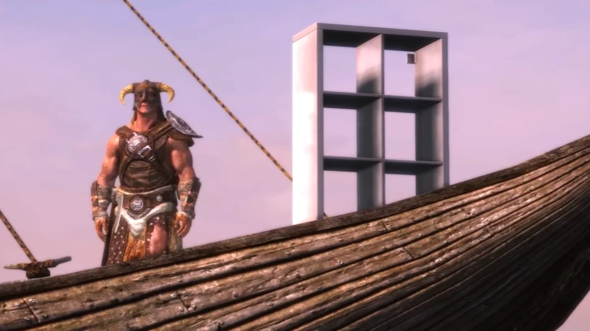 Ikea Lança Mod de Skyrim com Matt Berry como uma Prateleira Sensiente