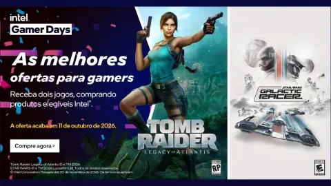 Intel Gamer Days 2026 começa hoje com descontos em hardware e bundle de dois jogos AAA