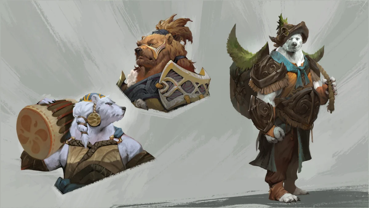 Já não aguento mais esperar para jogar um Kodan em Guild Wars 3, segundo arte conceitual