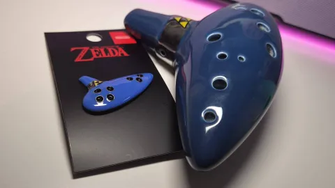Já tenho o pin do Ocarina of Time Remake e mostro como ele é em pessoa