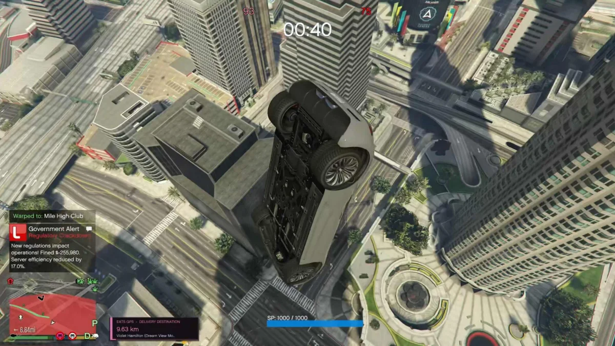 Jogador adiciona condução realista de Uber em GTA 5 com mod