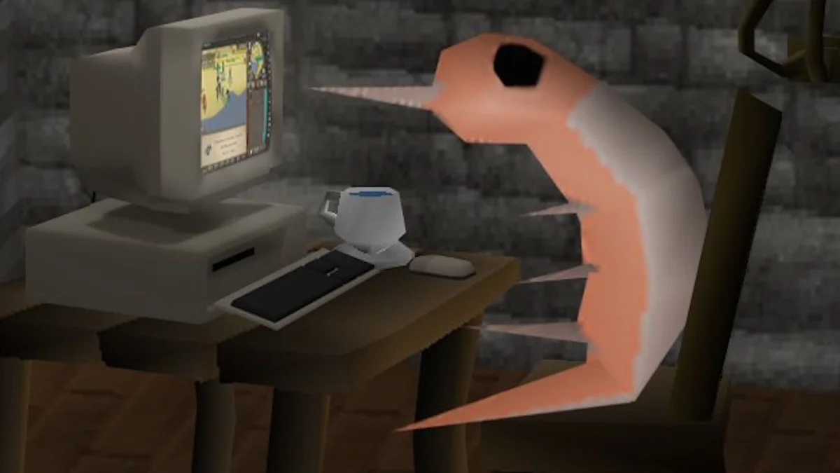 Jogador de Old School RuneScape passa 4.300 horas pescando camarões