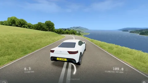 Jogo de direção zen com geração procedural tem interface inteligente
