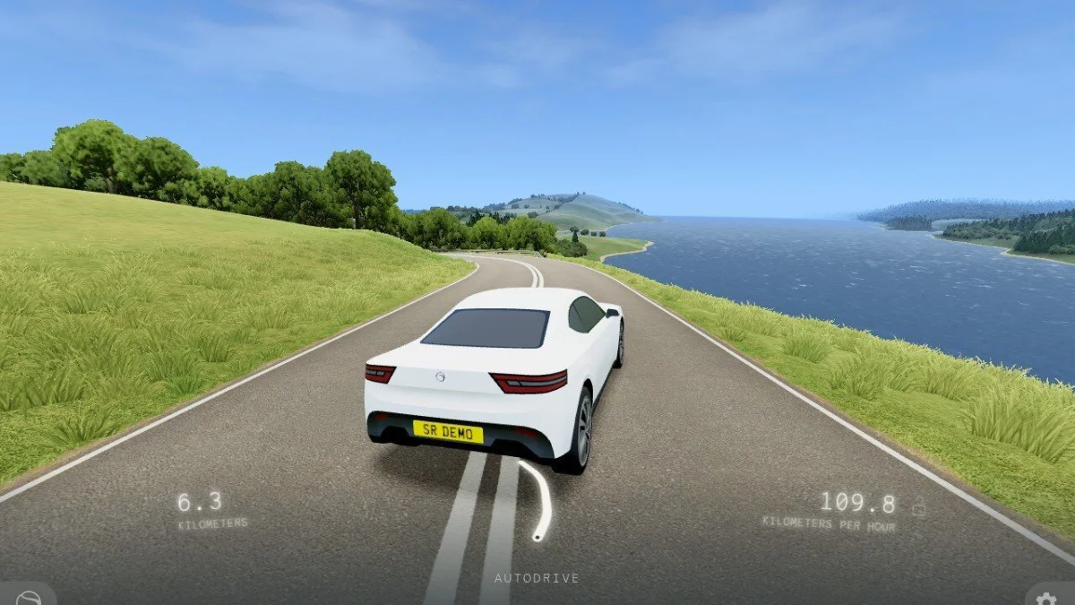 Jogo de direção zen com geração procedural tem interface inteligente