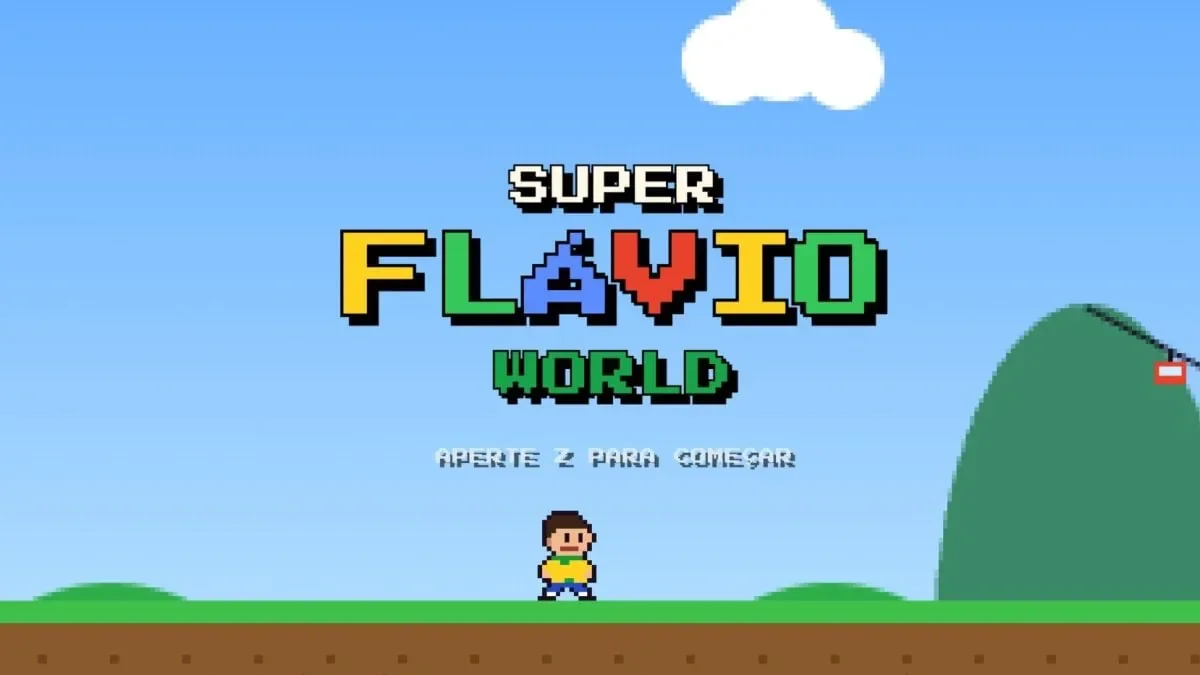 Jogo paródia 'Super Flávio World' satiriza polêmicas de Flávio Bolsonaro em estilo de Super Mario World