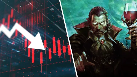 Jogos de vampiro no Steam indicam recessão, e eu tenho os dados