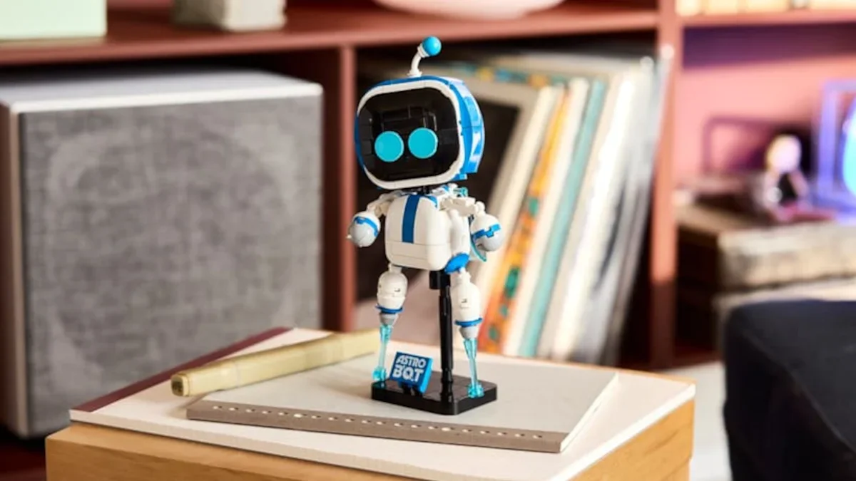 Lego Astro Bot será brinde na compra do Lego PlayStation 1 a partir de 1º de outubro