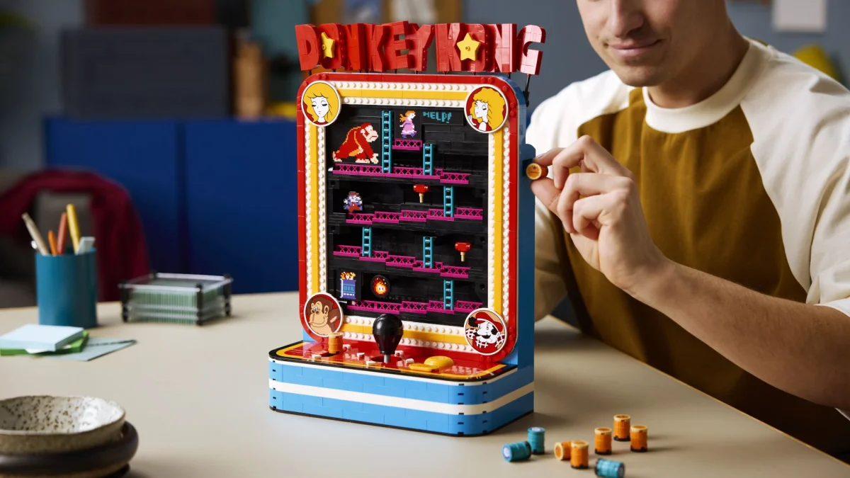 Lego Donkey Kong Arcade chega ao preço mais baixo já registrado