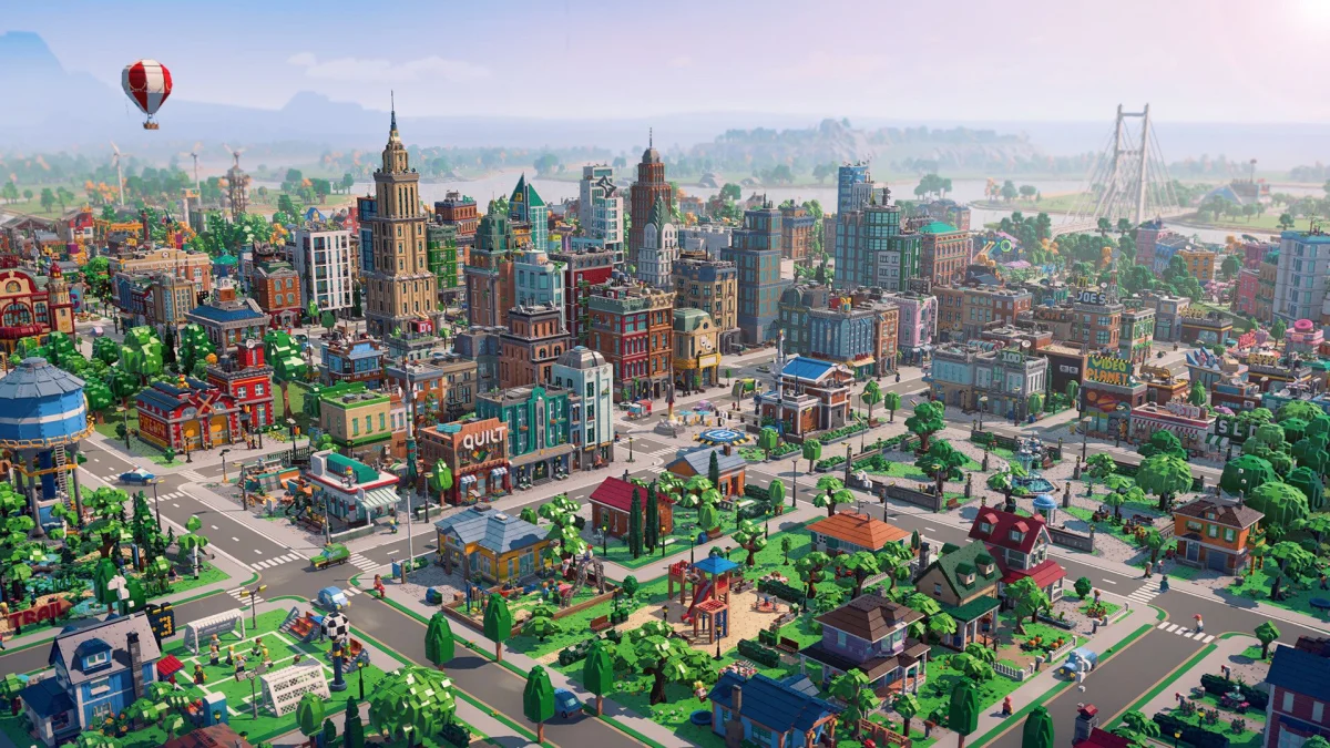 Lego finalmente lança seu jogo de construção de cidades