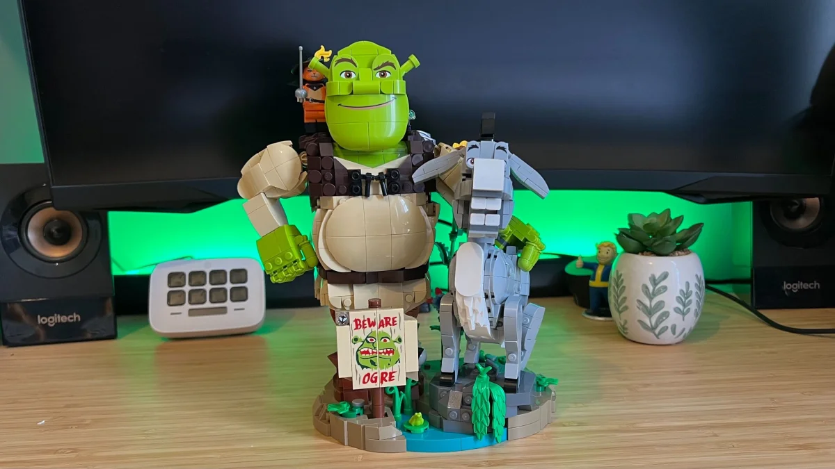 Lego Shrek, Donkey e Puss in Boots: Um homenagem repleta de detalhes para fãs