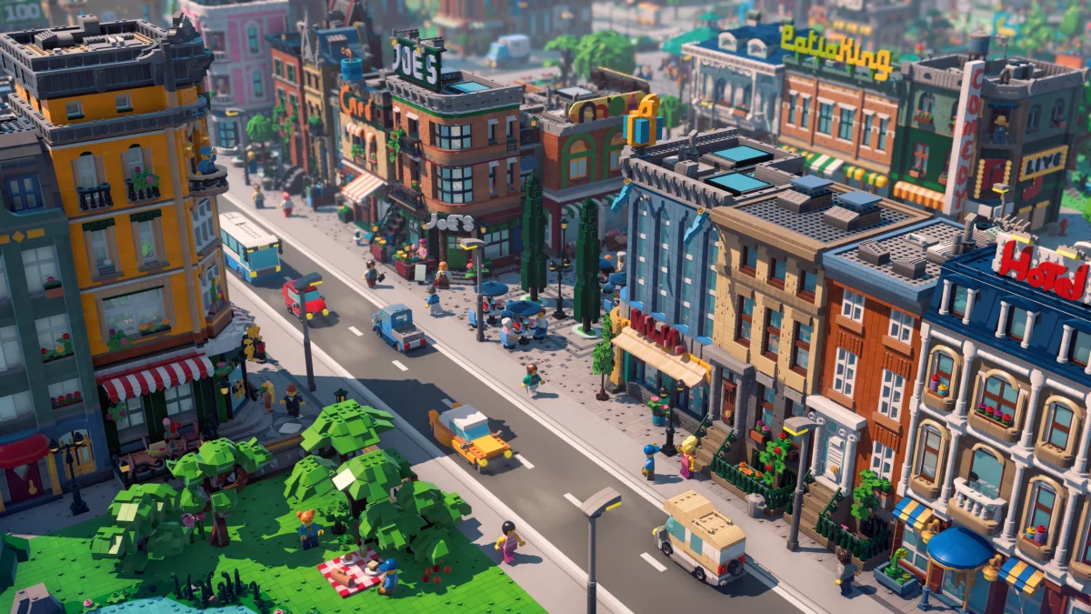 Lego Skylines: O jogo de construção de cidades dos meus sonhos