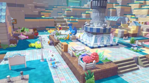 Lista de Habitats do Bubbly Basin no DLC de Pokémon Pokopia