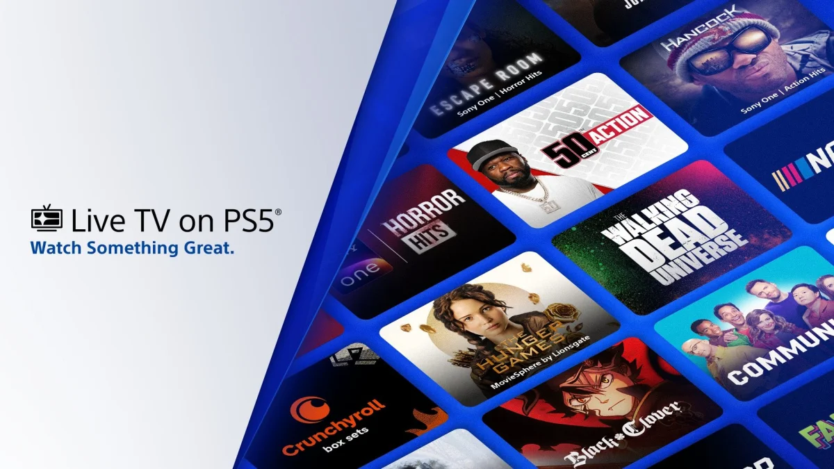 Live TV chega ao PS5 com programação gratuita nos EUA