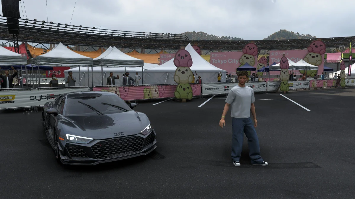 Localização da área Tokyo City Dango em Forza Horizon 6