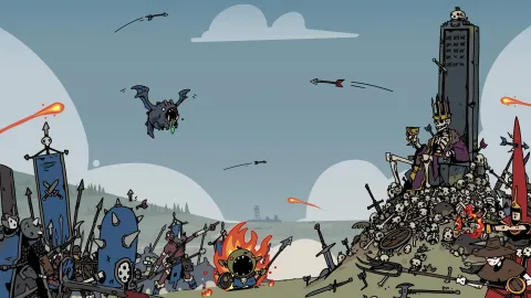 Lute por glória com suas hordas em Fool King, jogo de autobattle assíncrono que chega no fim do ano