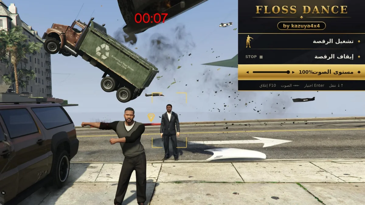 Meu GTA 5 está prestes a morrer, mas eu o salvei com dança de floss
