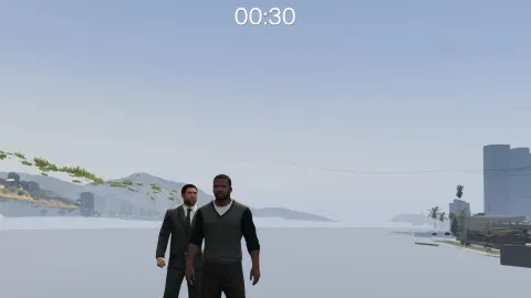 Meu maior desafio em GTA 5 até agora: teleportações aleatórias a cada 50 segundos