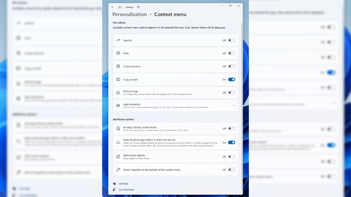 Microsoft vai permitir personalizar o menu de contexto do Windows 11