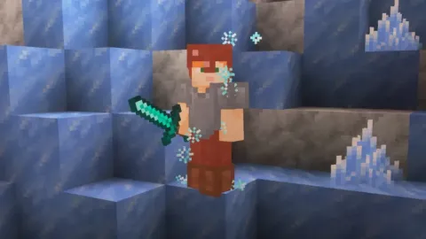 Minecraft confirma Cavernas de Gelo como próximo conteúdo, com zumbis congelados e bolas de gelo