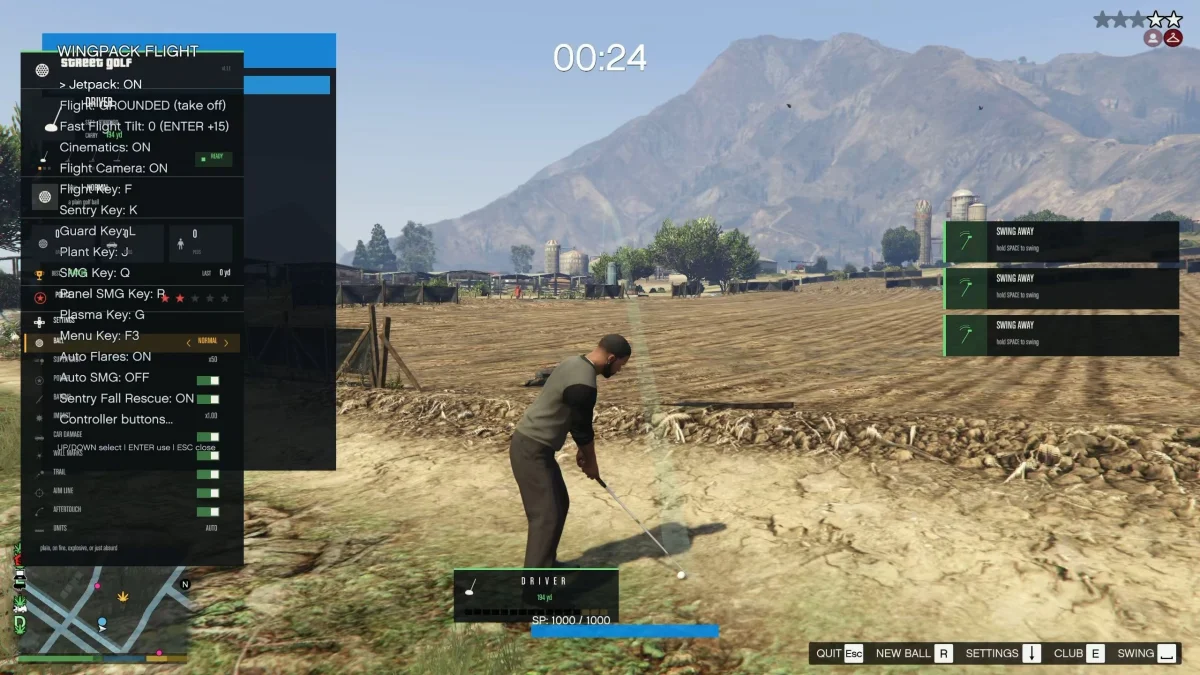 Minha carreira de cultivador de maconha foi interrompida pela minha obsessão por golfe em GTA 5