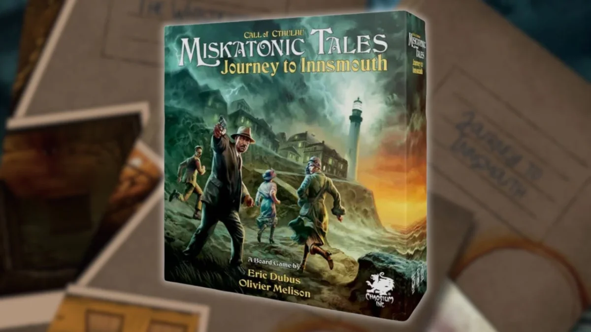Miskatonic Tales: Journey to Innsmouth é um RPG de Mesa Sem Mestre