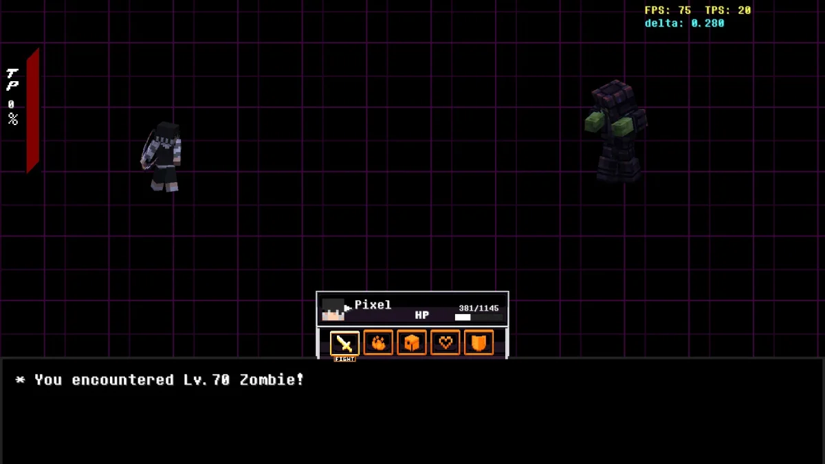 Mod de Minecraft transforma jogo em RPG de turnos estilo Deltarune