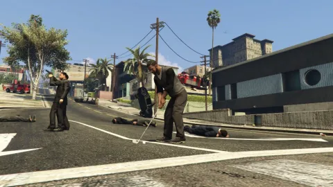 Mod transforma GTA 5 em simulador de golfe com bolas incendiárias e tornadoes
