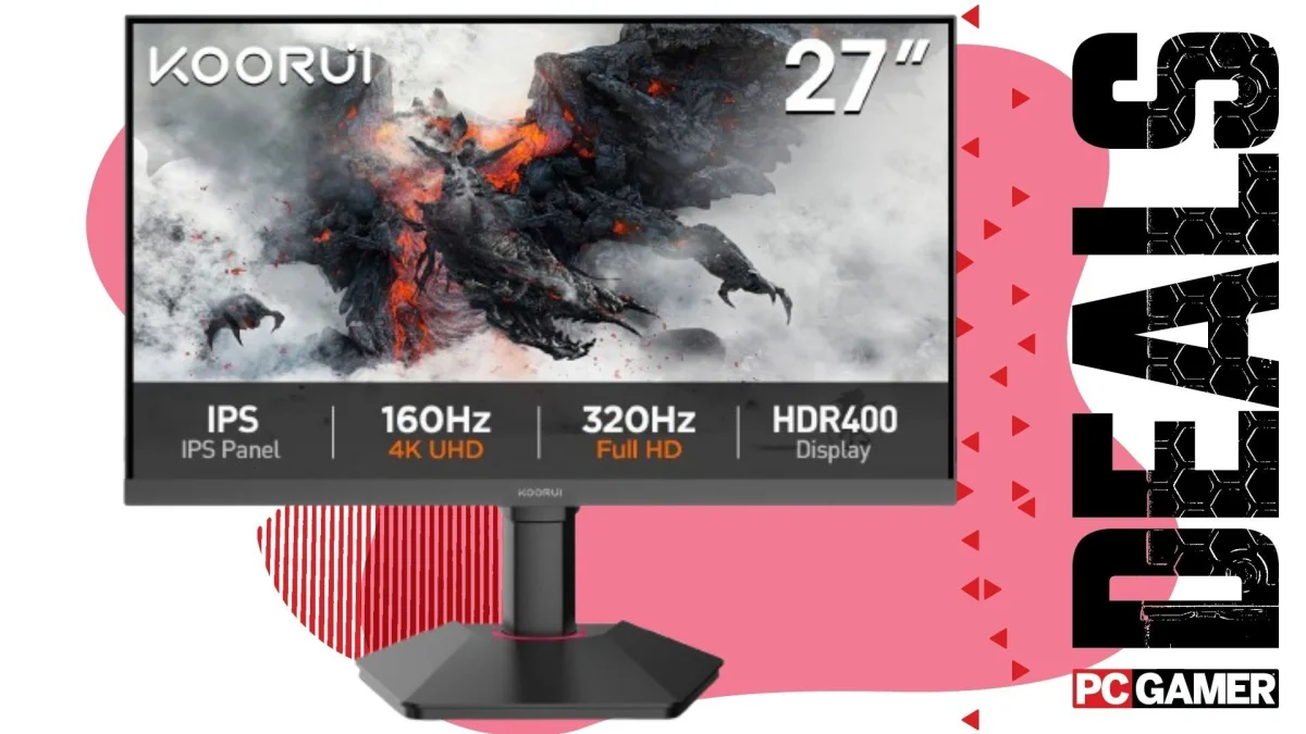 Monitor 4K Dual-Mode da Koorui em Oferta