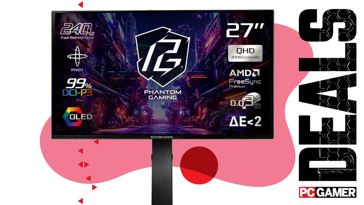 Monitor Gamer ASRock Phantom Gaming PGO27QSA Chega a R$299