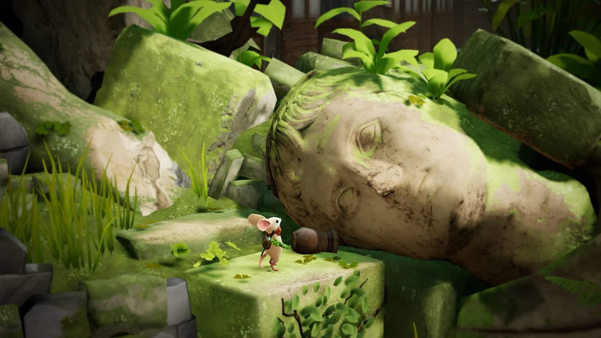 Moss: The Forgotten Relic é um conto de fadas encantador