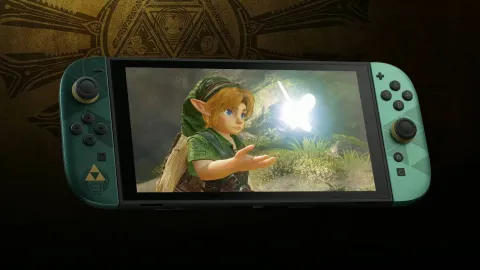 Nintendo se pronuncia sobre pré-vendas do console Switch 2 com tema de Zelda