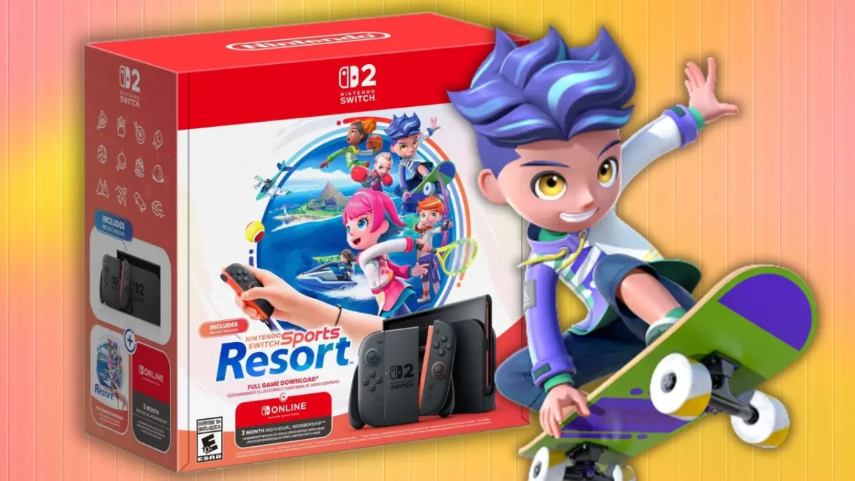 Nintendo Switch 2 + Nintendo Switch Sports Resort Bundle já está em pré-venda