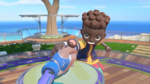 Nintendo Switch Sports Resort me deixou competitivo — e a volta ao vulcão é melhor que nunca