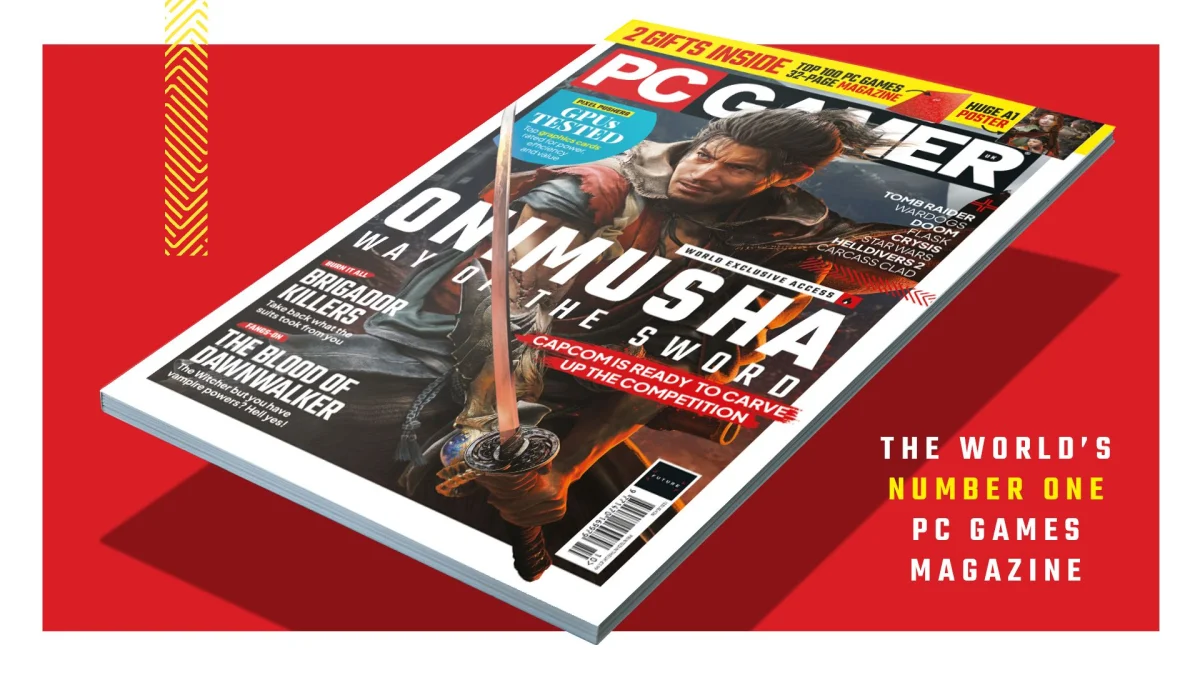 Nova edição da revista PC Gamer: Onimusha: Way of the Sword e muito mais