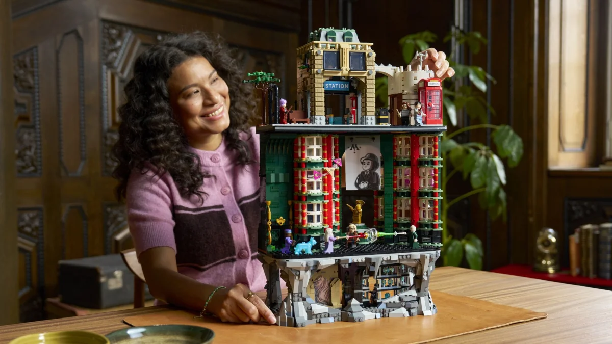 Novo conjunto Lego do Ministério da Magia desafia a gravidade