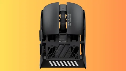 Novo mouse da Pulsar é cortado ao meio para ser super leve