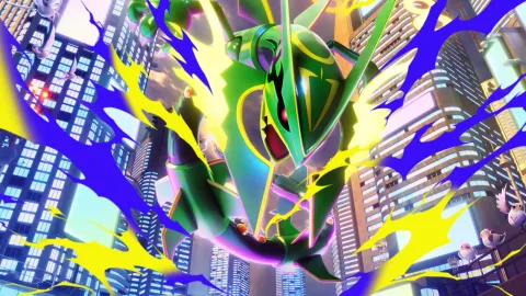 Novo set de Pokémon TCG Delta Reign traz Mega Rayquaza em novembro