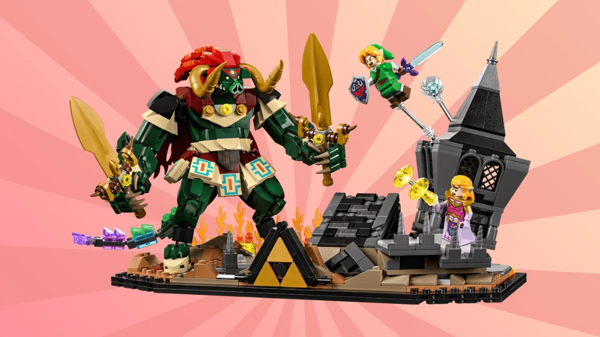Novo set LEGO de Zelda traz batalha icônica de Ocarina of Time