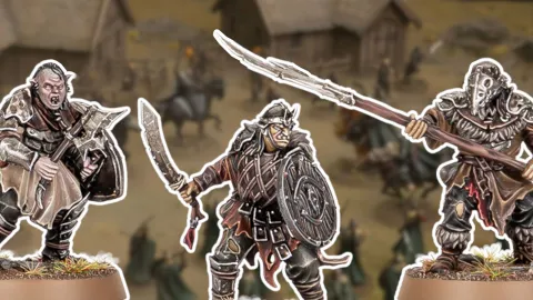 Novos modelos de Orcos de Mordor do Warhammer me tiram do sossego e me trazem de volta ao jogo de tabuleiro do Senhor dos Anéis