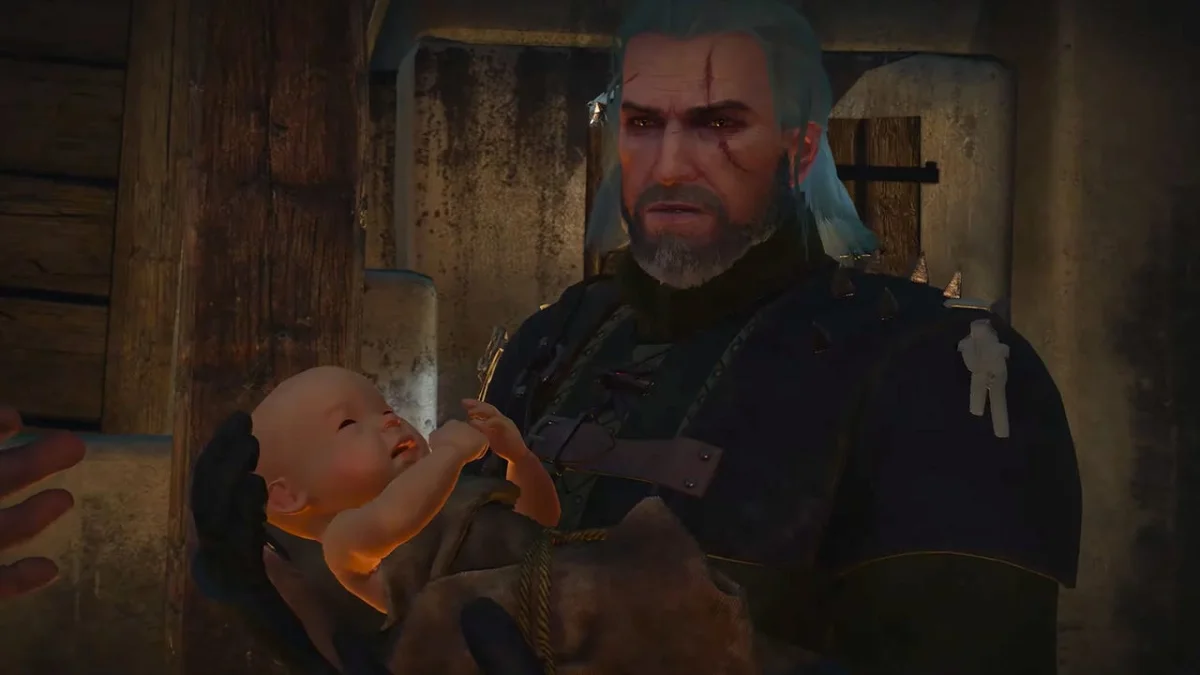 NPCs de The Witcher 3 deixavam bebês caírem por mecânica cortada