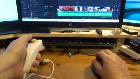 Nunchuk do Wii se transforma em ferramenta de edição de vídeo