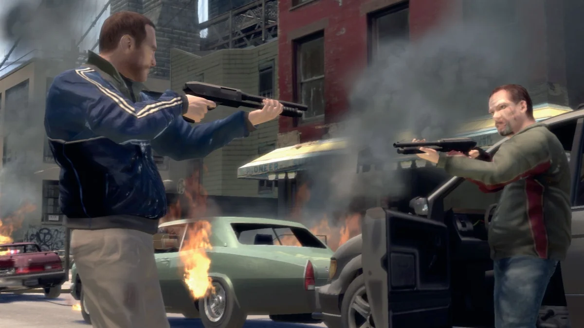 O Caos Glorioso do Multiplayer de GTA 4 Antes do Online