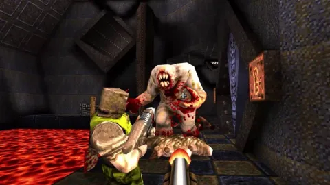 O CD-ROM de shareware de Quake continha cópias criptografadas de todos os jogos da id Software – e sim, foi crackeado 39 dias após o lançamento