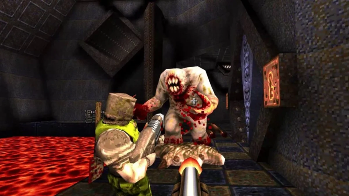 O CD-ROM de shareware de Quake continha cópias criptografadas de todos os jogos da id Software – e sim, foi crackeado 39 dias após o lançamento