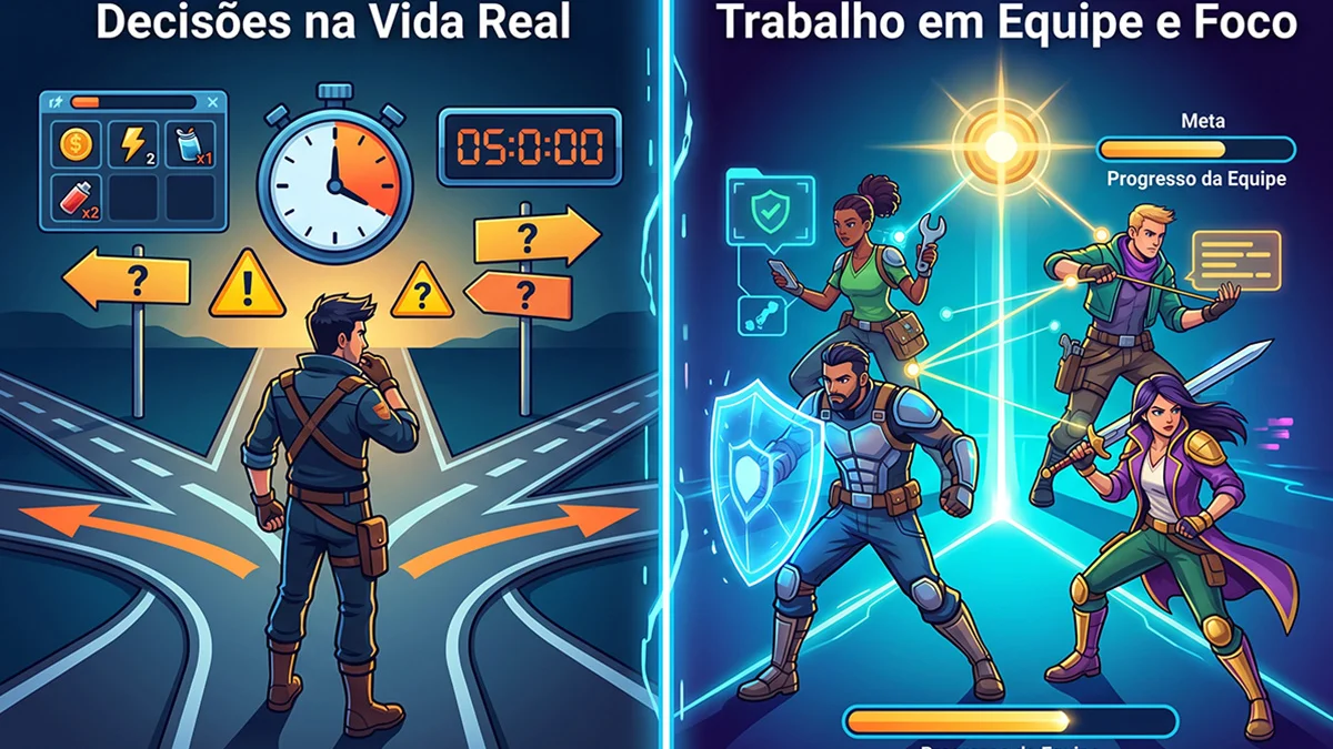 O que os jogos realmente nos ensinam sobre decisões no mundo real