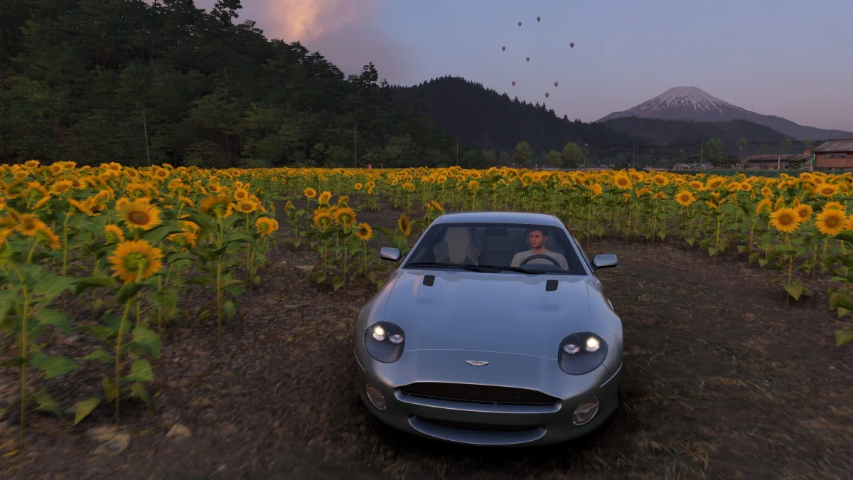 Onde encontrar a Fazenda de Girassóis Hokuryu em Forza Horizon 6