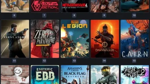 Onde estou na minha lista de jogos do ano
